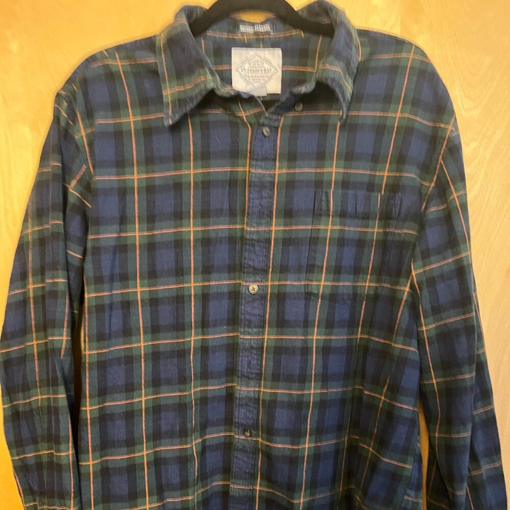 St. John's Bay Brushed Flannel Button Down Shirt